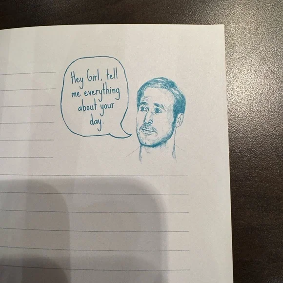 Ryan Gosling notebook - Picture 2 of 2
